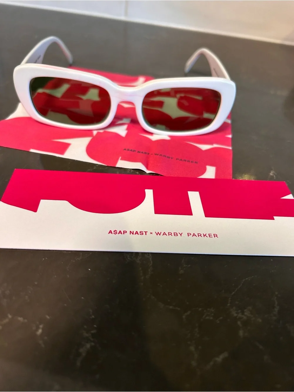 Warby Parker stylish white